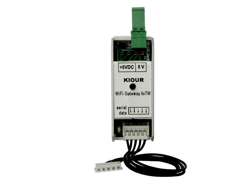 KIOUR WiFi Gateway IoTW καταγραφικό θερμοκρασίας